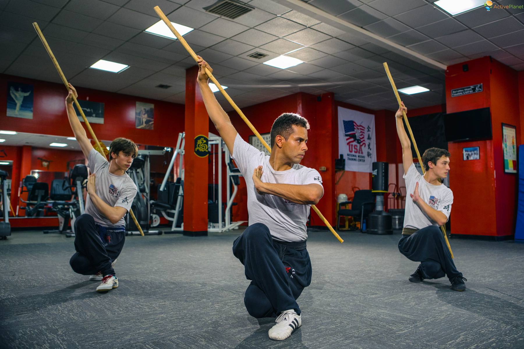 Wushu gathering in Cyprus